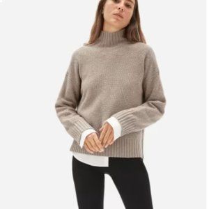 Everlane Cashmere Stroopwafel Turtleneck